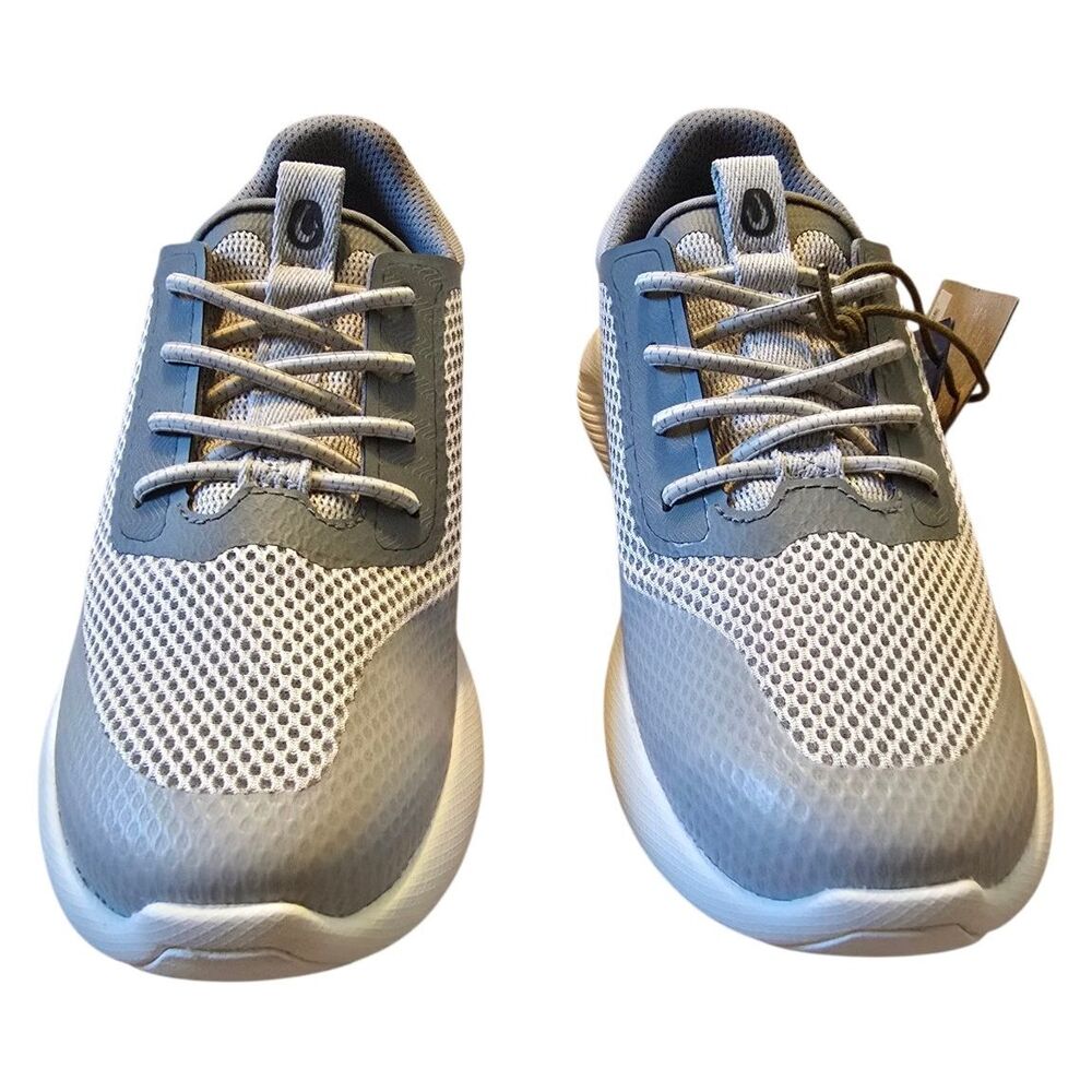 OluKai Kialoa Women's Gray White Mesh Sneakers/ Size 7